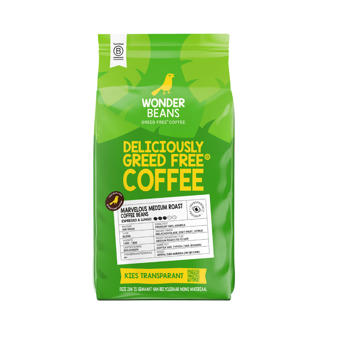Koffiebonen - Marvelous Medium - 450 gram
