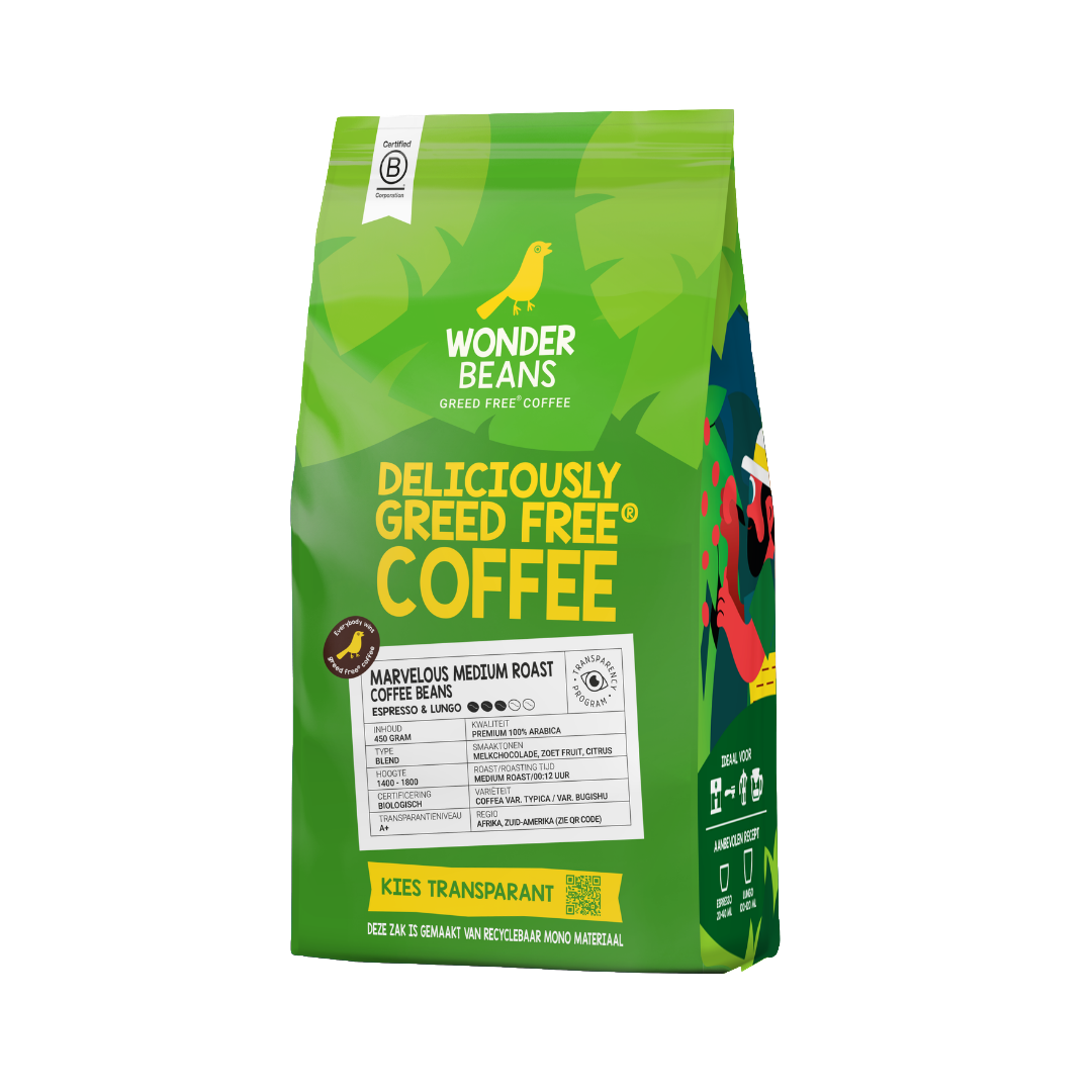 Koffiebonen - Marvelous Medium - 450 gram