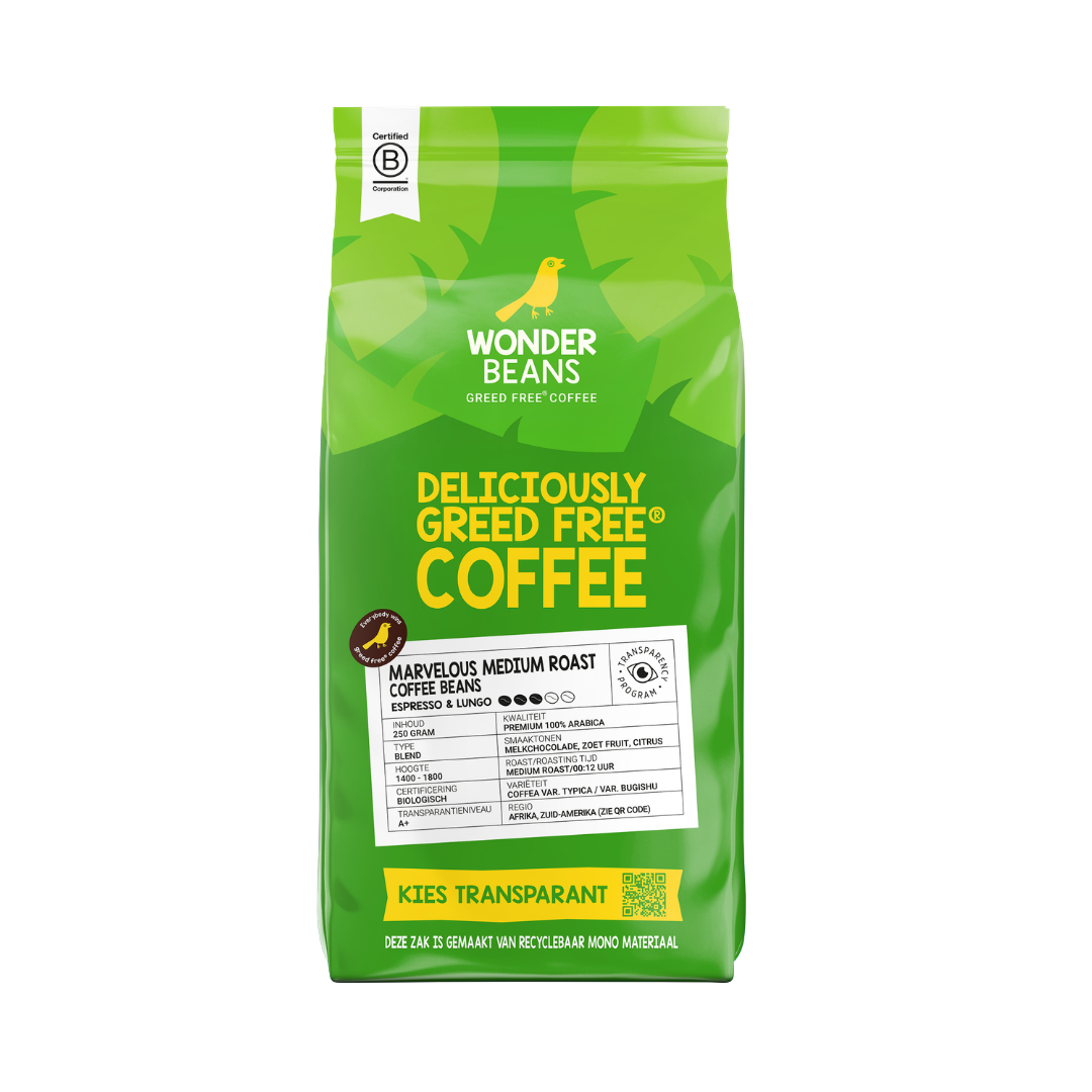 Koffiebonen - Marvelous Medium - 250 gram